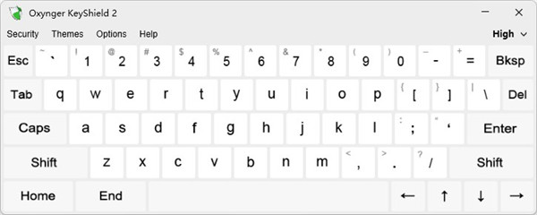 Oxynger KeyShield(安全软键盘) v2.3.0官方版(图1) Oxynger KeyShield(安全软键盘) v2.3.0官方版(图1)