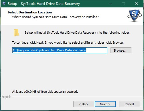 SysTools Hard Drive Data Recovery(硬盘数据恢复软件) v18.5