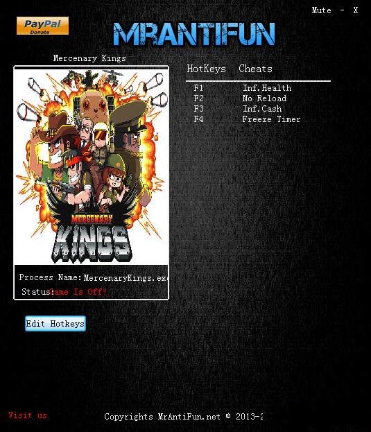 佣兵之王游戏修改器下载