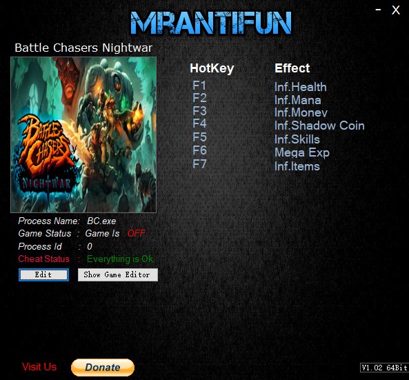 战神夜袭修改器下载