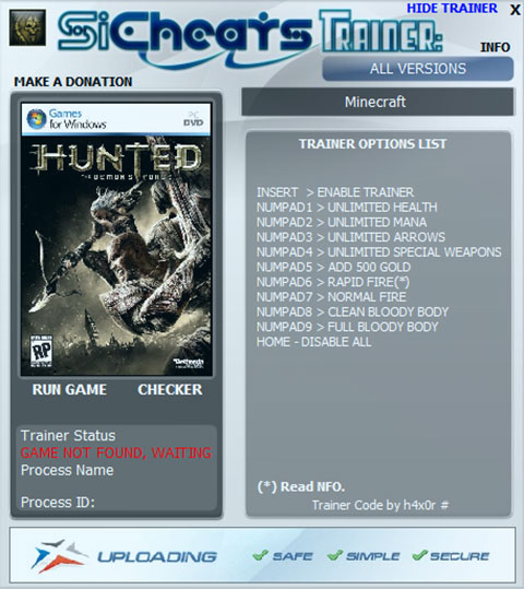 猎杀恶魔熔炉游戏修改器八项下载