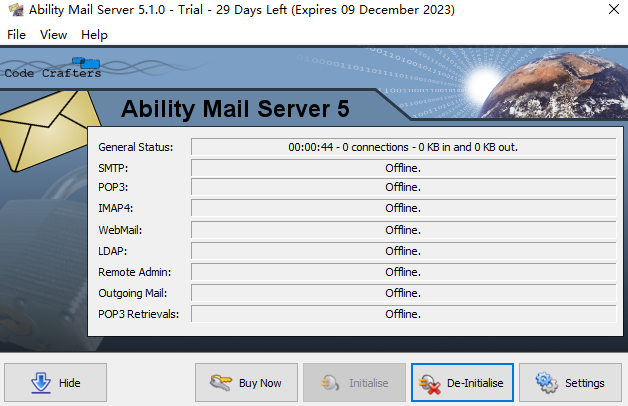 Ability Mail Server(能力邮件服务器)官方版 v5.1.0