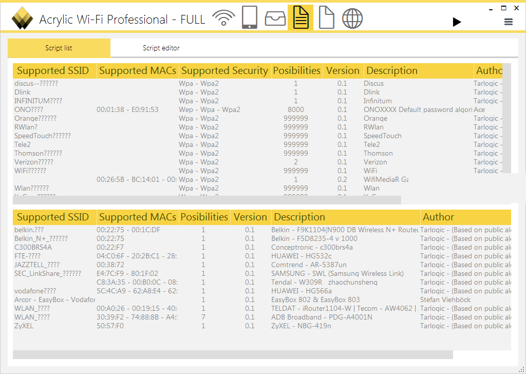 Acrylic WiFi professional(网络检测分析工具)官方版 v3.3.6621.26352 Acrylic WiFi professional(网络检测分析工具)官方版 v3.3.6621.26352