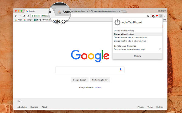 Auto Tab Discard插件 v0.6.8.2