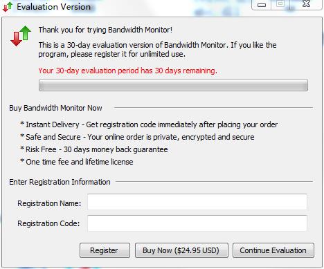 Bandwidth Monitor(带宽检测工具) v3.4