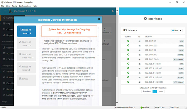 Cerberus FTP Server(Windows FTP服务器) v2024.2