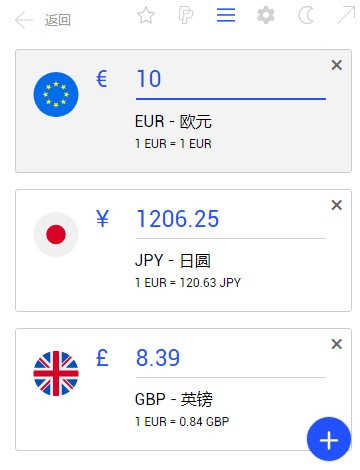 Chrome货币转换插件 