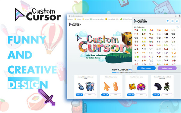 Custom Cursor(Chrome自定义光标插件) v3.3.5