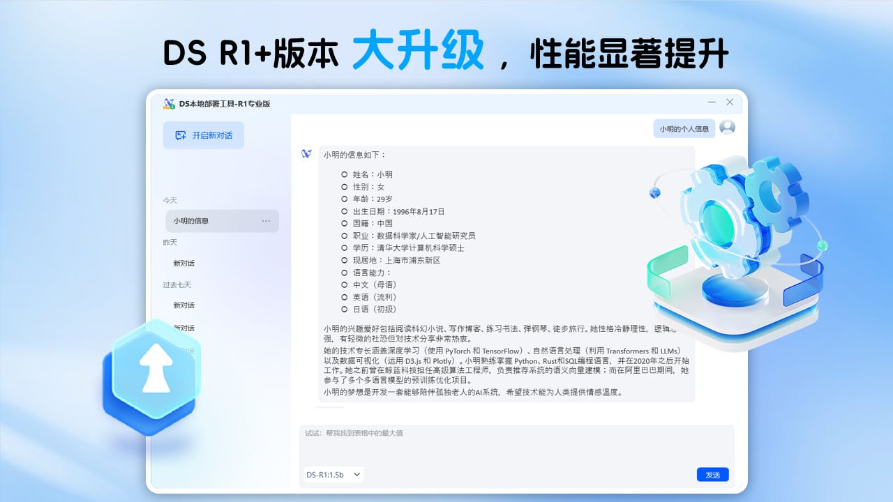 DS本地部署工具-R1专业版
