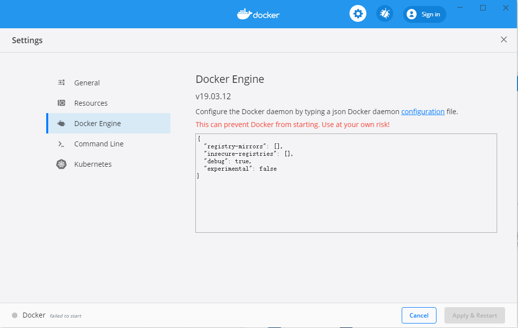 Docker Desktop