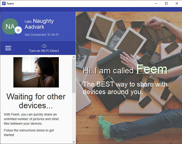 Feem电脑版(文件传输) v5.3.0