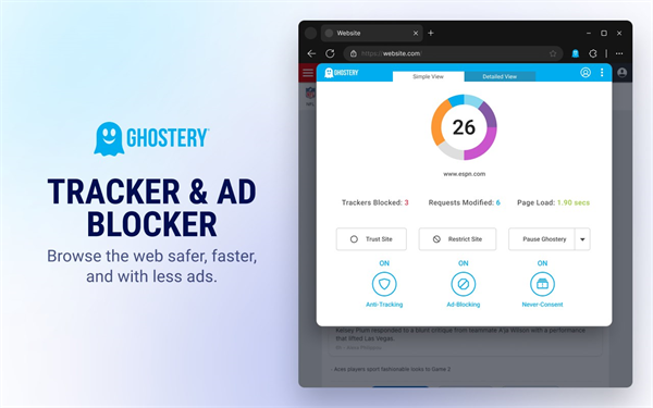 Ghostery(隐私广告拦截插件) v10.4.39