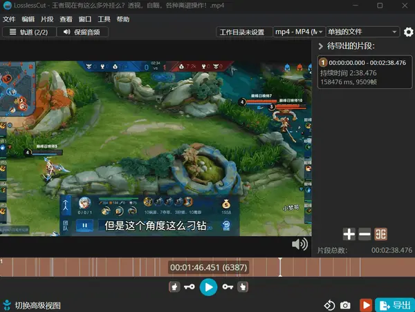 LosslessCut官网绿色版