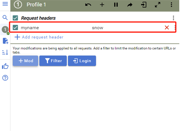 ModHeader插件 v7.0.7