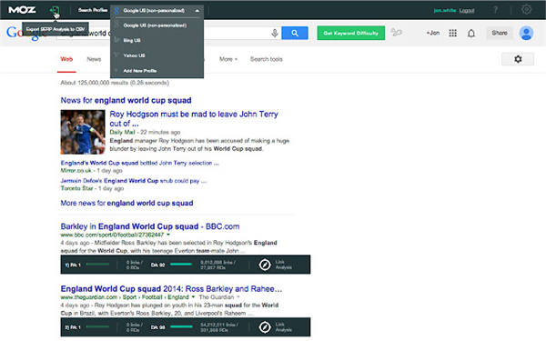 MozBar(SEO工具栏插件) v3.1.271官方版