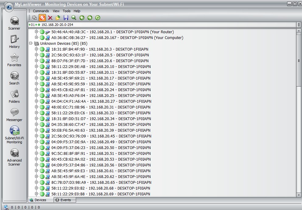 MyLanViewer局域网扫描工具电脑版 v6.0.5