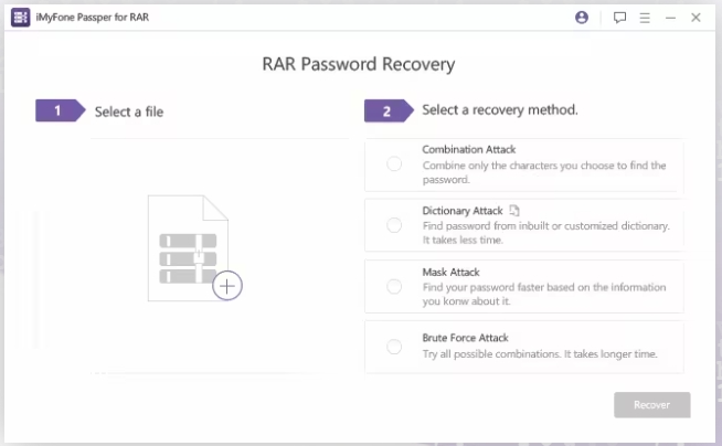 Passper for RAR密码恢复工具