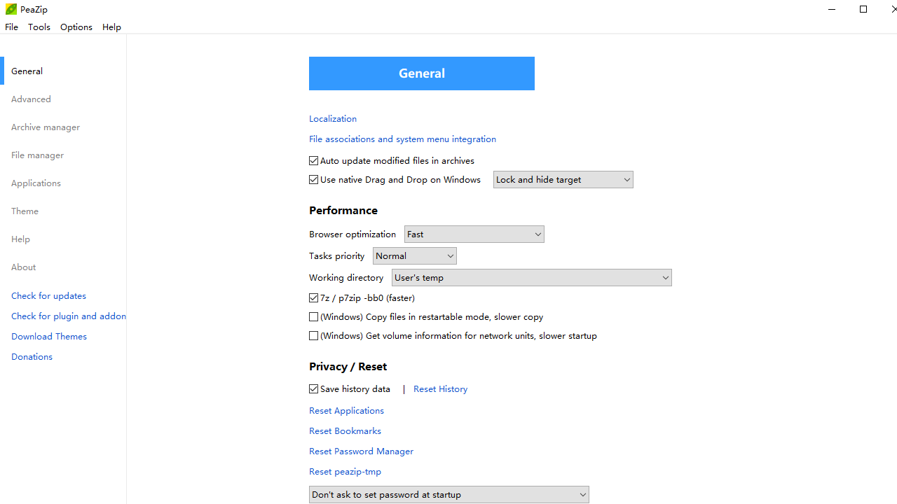 PeaZip解压软件免费版