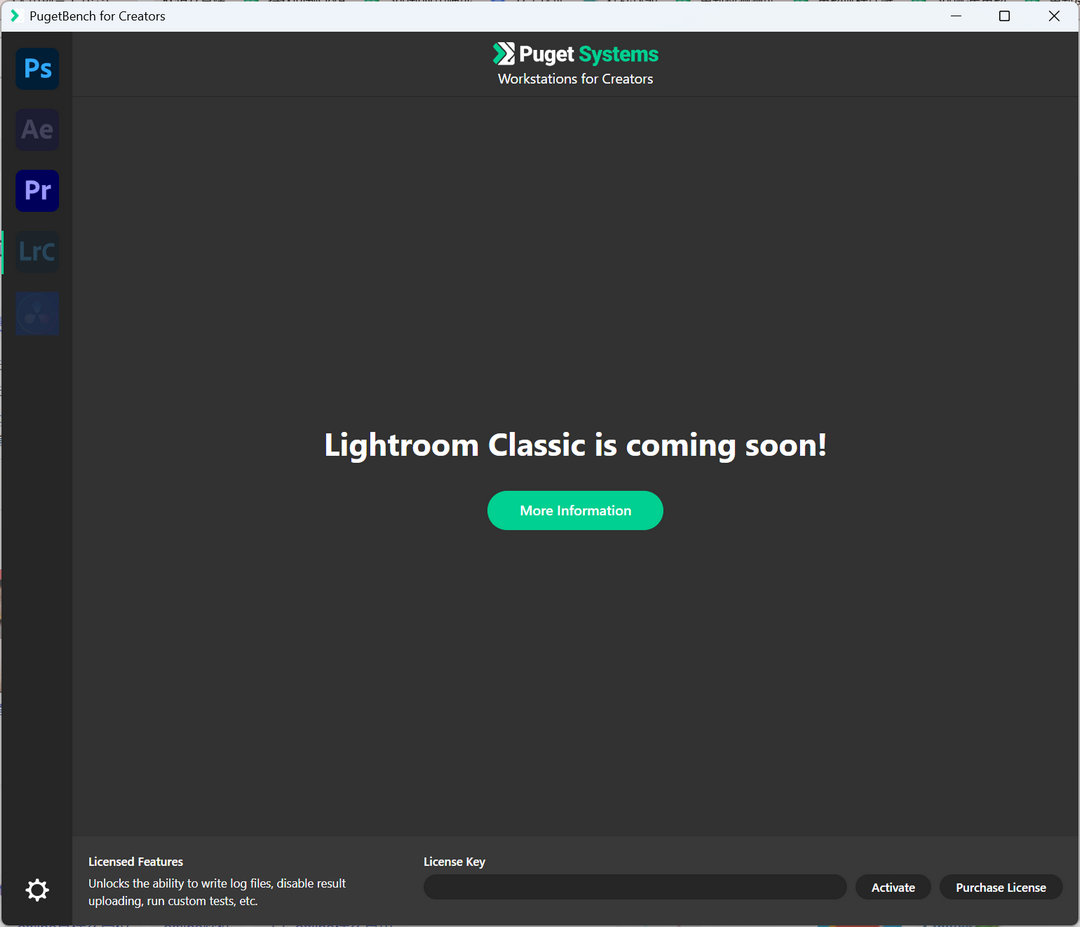 PugetBench for Creators激活版