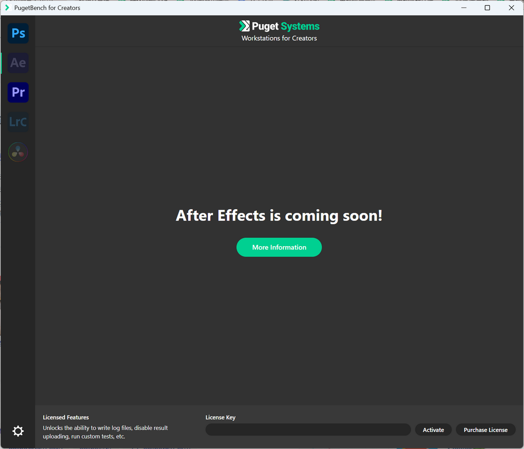 PugetBench for Creators激活版