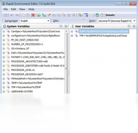 Rapid Environment Editor