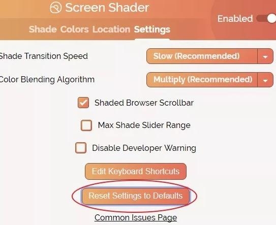 Screen Shader(Chrome调节屏幕色温插件) v2.1.1