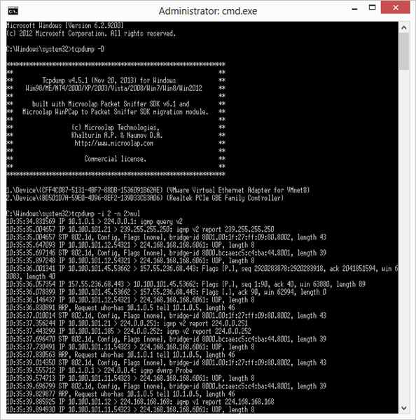 TCPDUMP(tcp监控工具) v4.8.1 TCPDUMP(tcp监控工具) v4.8.1