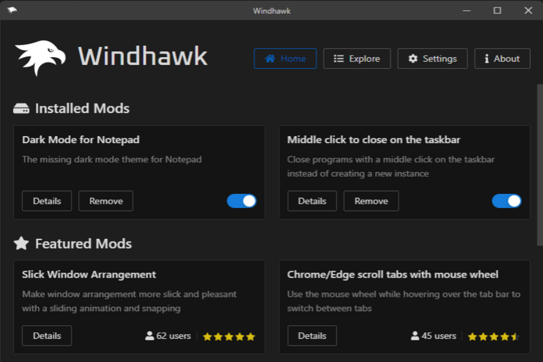 Windhawk