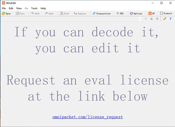 WireEdit(网络数据包编辑工具) v1.10.118官方版 WireEdit(网络数据包编辑工具) v1.10.118官方版