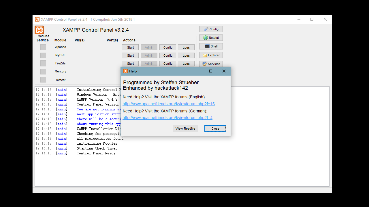 XAMPP官网安装包高速