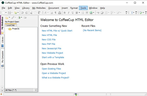 coffeecup html editor(HTML编辑器) v17官方版 coffeecup html editor(HTML编辑器) v17官方版
