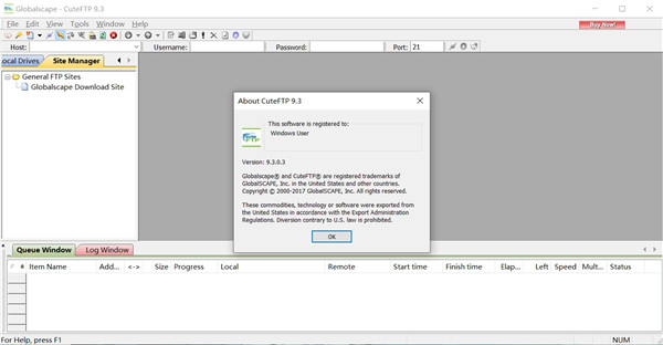cuteftp软件中文版 v9.3.0.3