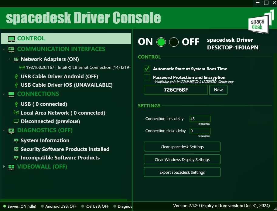 spacedesk电脑版 v2.1.20官方版