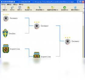 对阵图编辑软件