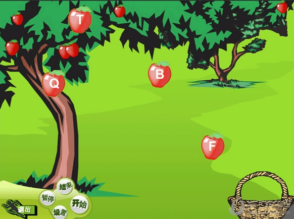 金山打字游戏拯救苹果