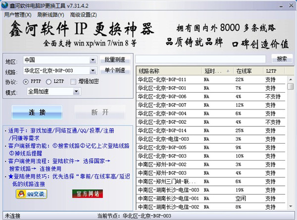 鑫河ip地址自动更换器 v7.31.4.2